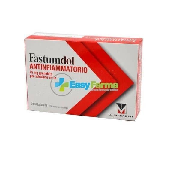 Fastumdol Antinfiammatorio 25 Mg Granulato 20 Bustine | Acquista Online su Farmaclick
