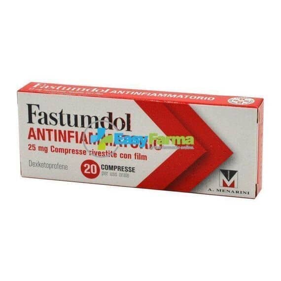 Fastumdol Antinfiammatorio 25 Mg 20 Compresse | Acquista Online su Farmaclick