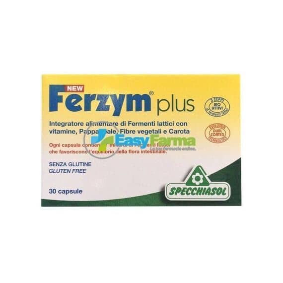 Ferzym Plus Integratore Alimentare 30 Capsule | Acquista Online su Farmaclick