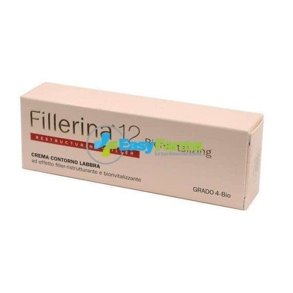 Fillerina 12 Biorevitalizing Restructuring-filler Crema Contorno Labbra Grado 4-bio 15 Ml | Acquista Online su Farmaclick