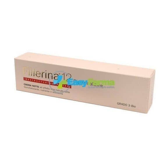 Fillerina 12 Biorevitalizing Restructuring-filler Crema Notte Grado 3-bio 50 Ml | Acquista Online su Farmaclick