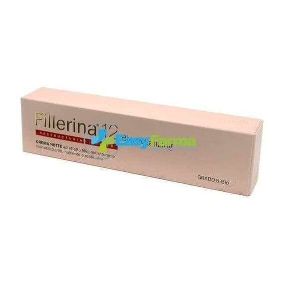 Fillerina 12 Biorevitalizing Restructuring-filler Crema Notte Grado 5-bio 50 Ml | Acquista Online su Farmaclick