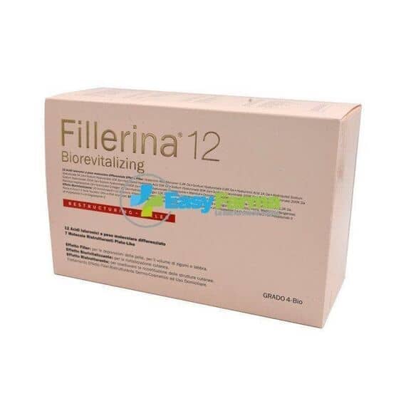 Fillerina 12 Biorevitalizing Restructuring-filler Trattamento per la Depressione della Pelle e il Volume di Zigomi e Labbra Grado 4-bio | Acquista Online su Farmaclick