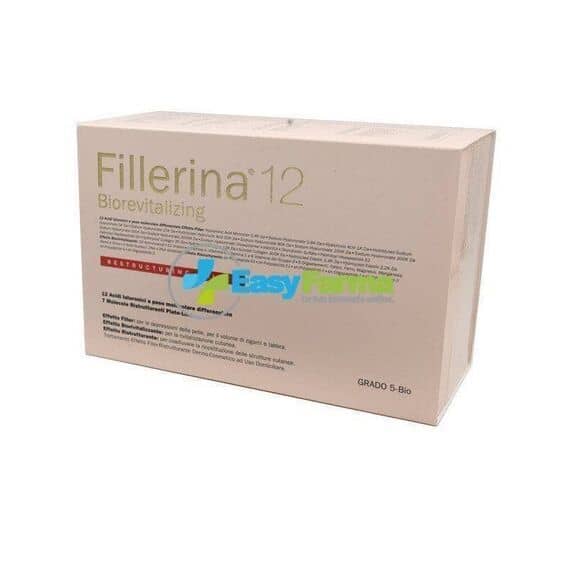 Fillerina 12 Biorevitalizing Restructuring-filler Trattamento per la Depressione della Pelle e il Volume di Zigomi e Labbra Grado 5-bio | Acquista Online su Farmaclick