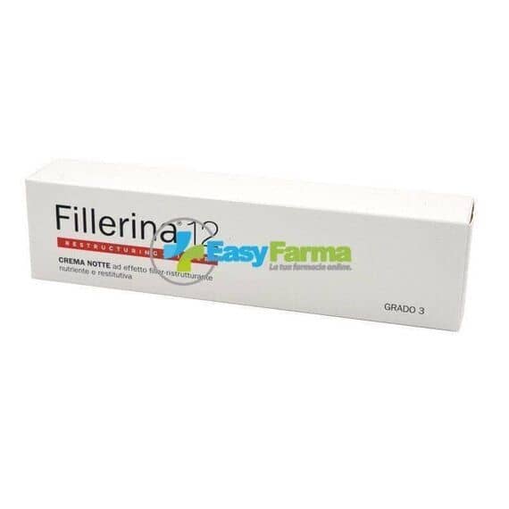 Fillerina 12 Restructuring-filler Crema Notte Grado 3 50 Ml | Acquista Online su Farmaclick