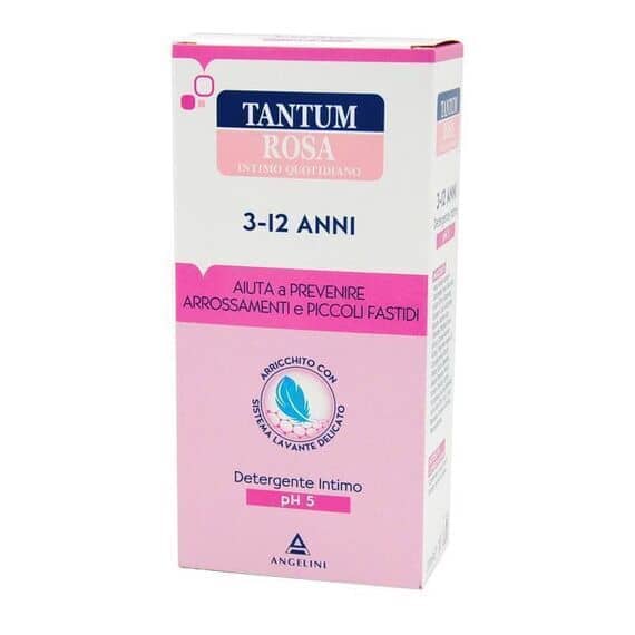 Tantum Rosa Intimo Quotidiano 3 - 12 Anni Detergente Intimo Ph 5 200 Ml | Acquista Online su Farmaclick