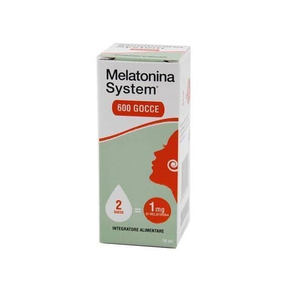 Melatonina System 600 Gocce 18 Ml | Acquista Online su Farmaclick
