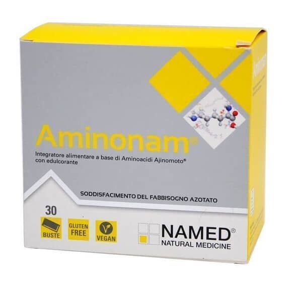 Aminonam Integratore di Aminoacidi 30 Bustine | Acquista Online su Farmaclick