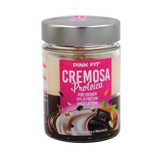 Proaction Pink Fit Cremosa Proteica Bigusto Fondente e Mandorla 300 G | Acquista Online su Farmaclick