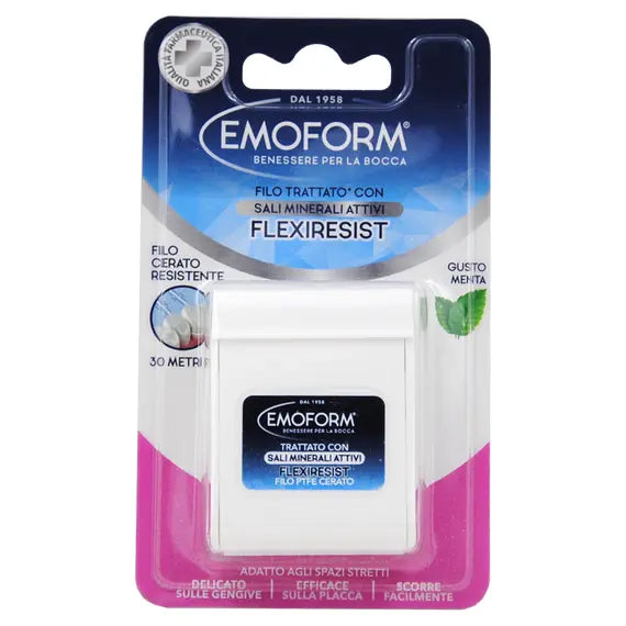 Emoform Filo Interdentale Flexiresist 30 M | Acquista Online su Farmaclick