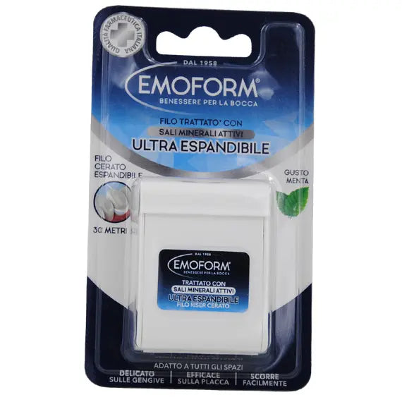 Emoform Filo Interdentale Ultra Espandibile 30 M | Acquista Online su Farmaclick