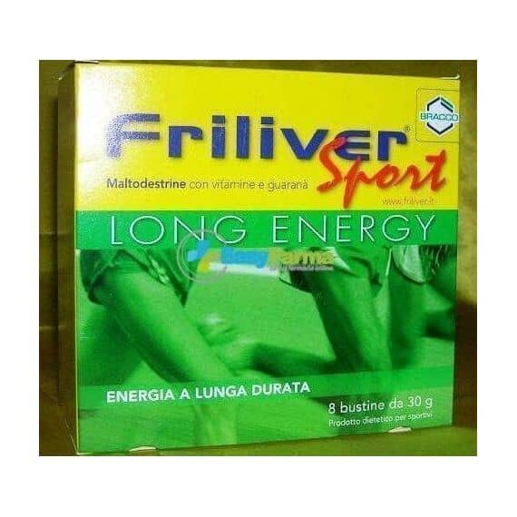 Friliver Sport Long Energy 8 Bustine da 30g | Acquista Online su Farmaclick