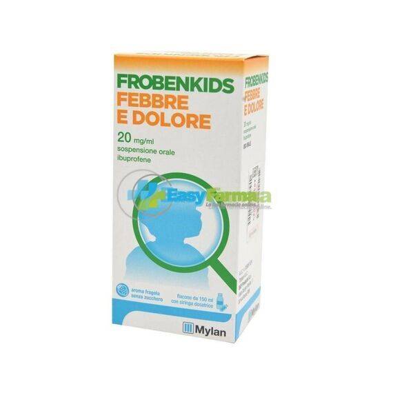 Frobenkids Febbre e Dolore 20 Mg/ml Sospensione Orale Ibuprofene | Acquista Online su Farmaclick