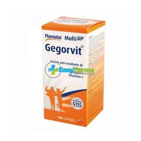 Gegorvit Integratore Alimentare 100 Capsule | Acquista Online su Farmaclick