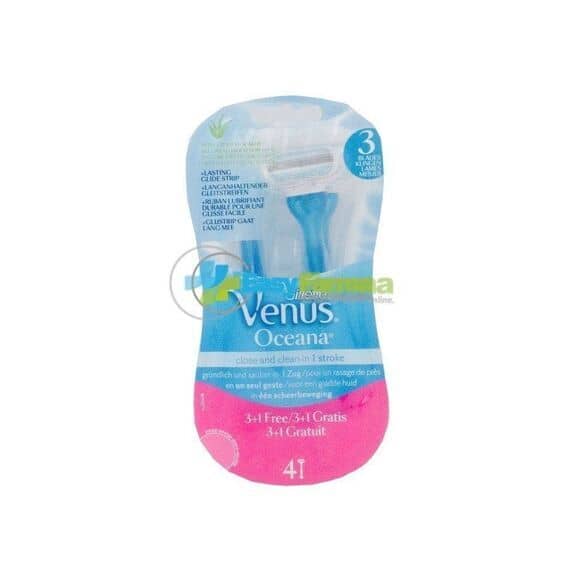 Gillette Venus Oceana Rasoio Depilazione 3+1 | Acquista Online su Farmaclick