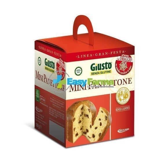 Giuliani Giusto Mini Panettone Classico Senza Glutine 100 G | Acquista Online su Farmaclick