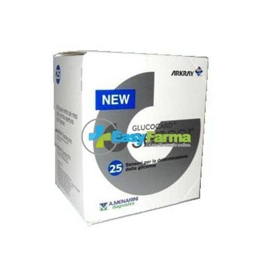 Strisce Misurazione Glicemia Glucocard G Sensor 25 Pezzi | Acquista Online su Farmaclick