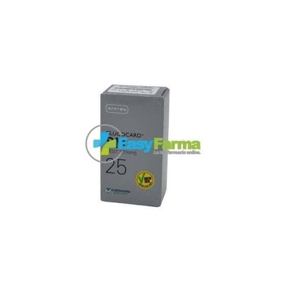 Test Strips per Misurazione Glicemia Glucocard Sm 25 Pezzi | Acquista Online su Farmaclick