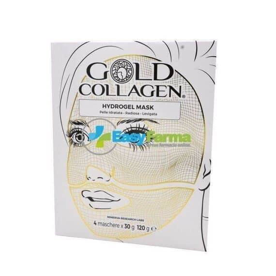 Gold Collagen Hydrogel Mask 4 Maschere 120 G | Acquista Online su Farmaclick