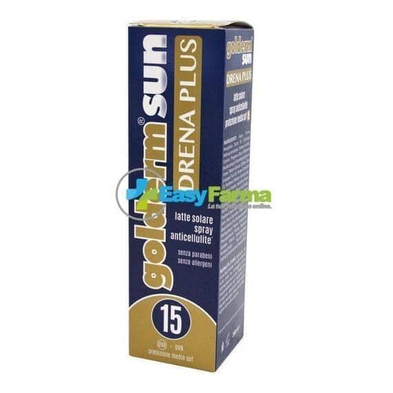 Golderm Sun Drena Plus Latte Solare Spray Anticellulite Spf 15 200 Ml | Acquista Online su Farmaclick