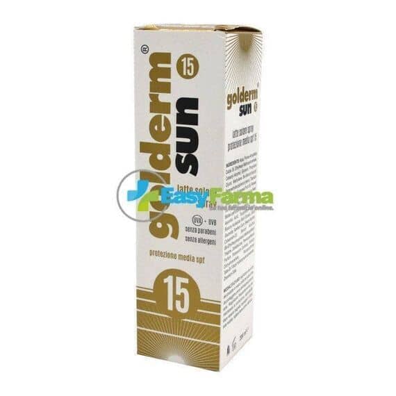 Golderm Sun Latte Solare Spray Protezione Media Spf 15 200 Ml | Acquista Online su Farmaclick