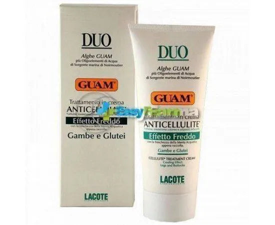 Guam Duo Anti-Cellulite Cremabehandlung Kälte-Effekt Beine Und Po 200ml