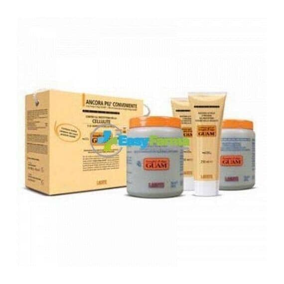 Guam Fanghi Alga Anticellulite Doppia Convenienza 2 Kg + 2 Crema Gel 250 Ml | Acquista Online su Farmaclick