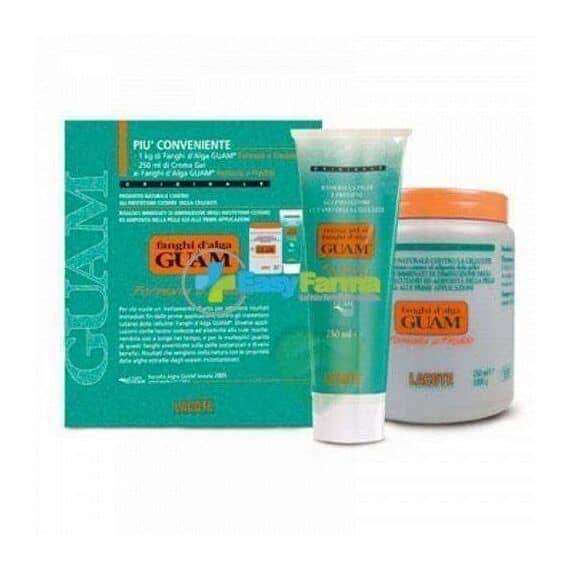 Guam Fanghi D'alga a Freddo Anticellulite 1 Kg + Gel 250ml | Acquista Online su Farmaclick