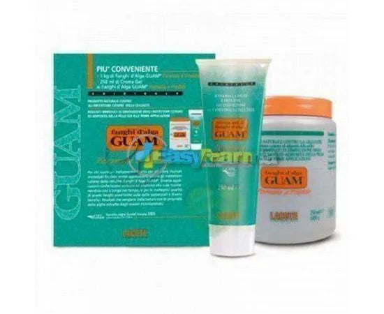 Guam Fanghi D'Alga A Freddo Anticellulite 1 Kg + Gel 250Ml
