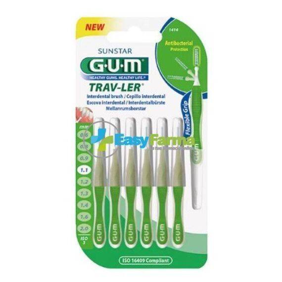 Gum Travler 1414 4 Scovolini 1.1 Mm | Acquista Online su Farmaclick