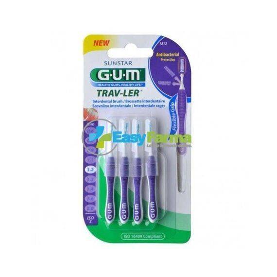 Gum Travler 1512 4 Scovolini 1.2 Mm | Acquista Online su Farmaclick