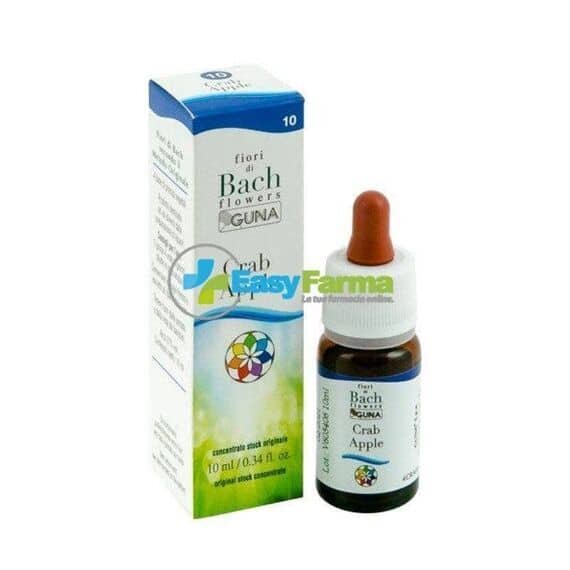 Guna Fiori di Bach Crab Apple per il Disgusto di Se e del Proprio Corpo Gocce Orali 10 Ml | Acquista Online su Farmaclick