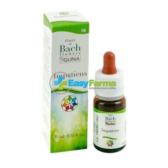 Guna Fiori di Bach Impatiens per L'impazienza Gocce Orali 10 Ml | Acquista Online su Farmaclick