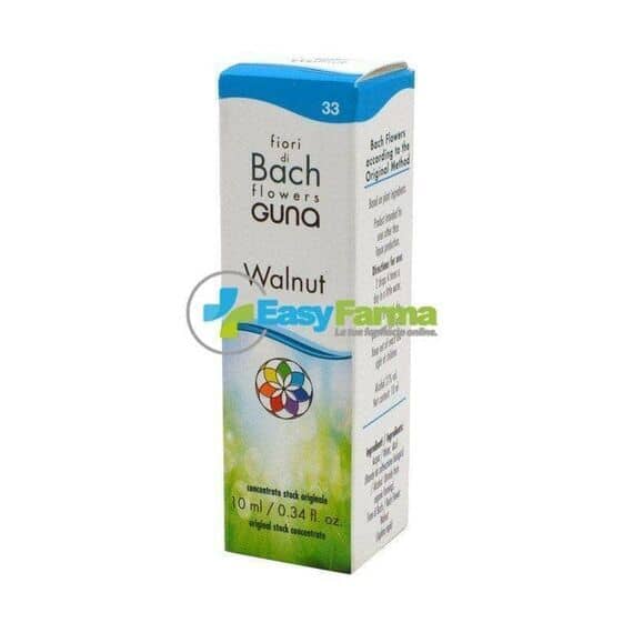 Guna Fiori di Bach Walnut per la Protezione Dal Disagio del Cambiamento Gocce Orali 10 Ml | Acquista Online su Farmaclick