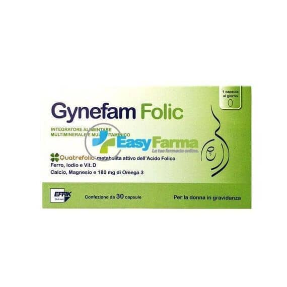 Gynefam Folic 1 Blister 30 Capsule Molli | Acquista Online su Farmaclick