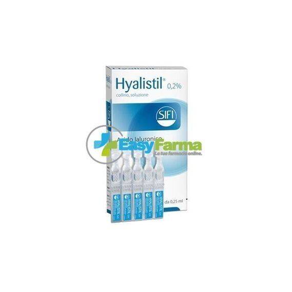 Hyalistil 0,2% Collirio 20 Monodosi da 0,25 Ml | Acquista Online su Farmaclick