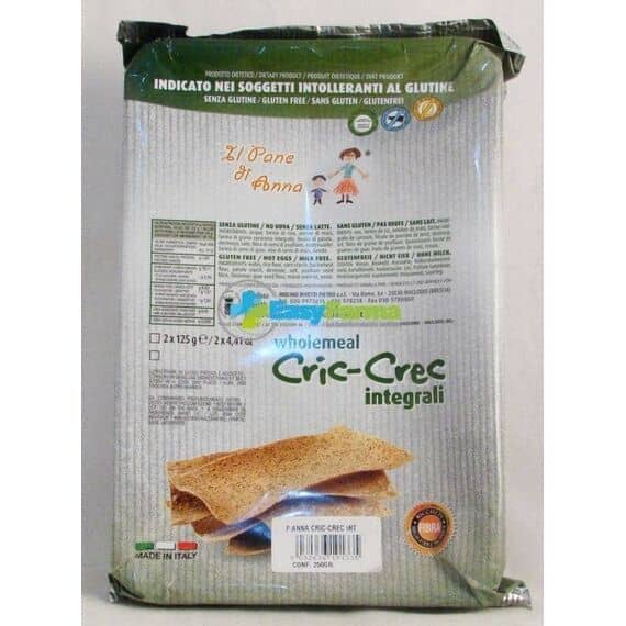 Il Pane di Anna Cric Crec Integrali Senza Glutine | Acquista Online su Farmaclick