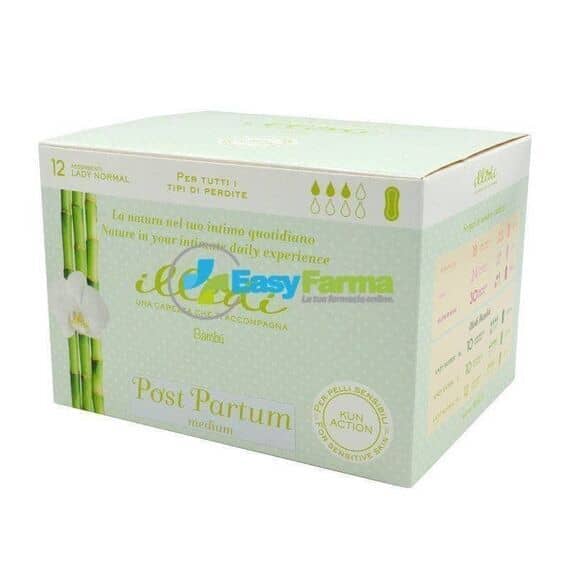 Illedi Bambã¹ Post Partum Medium 10 Assorbenti Anatomici Lady Normal | Acquista Online su Farmaclick