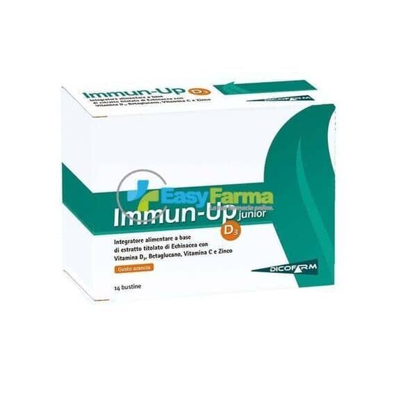 Immun Up D3 Junior Integratore Alimentare 10 Bustine da 3 G | Acquista Online su Farmaclick