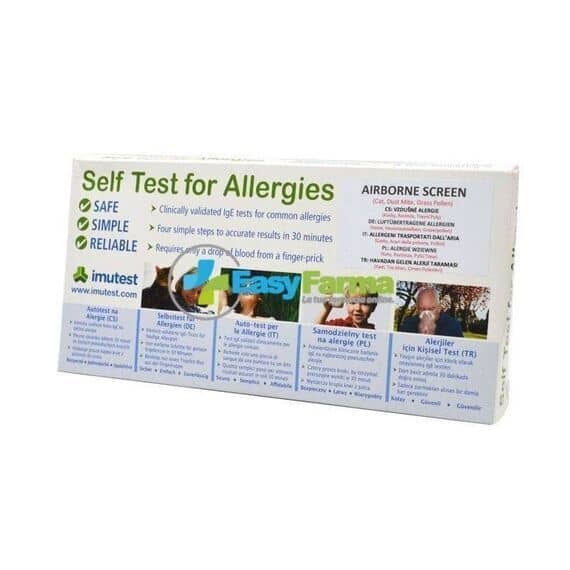 Imutest Airborne Test per Allergie Specifiche Agli Allergeni Trasportati Dall'aria | Acquista Online su Farmaclick