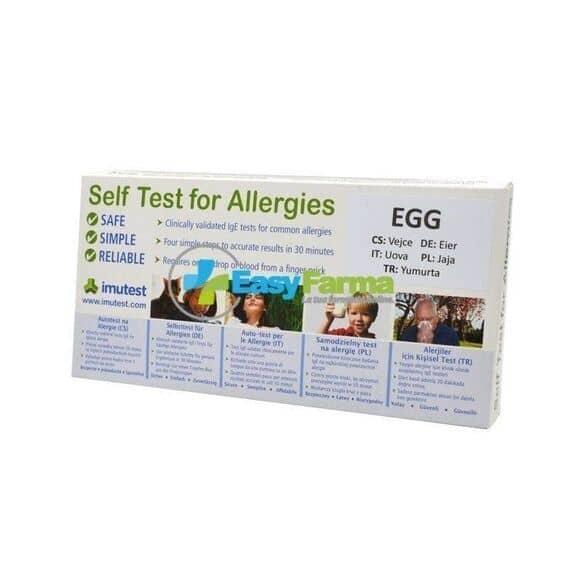 Imutest Egg Allergy Test per Allergie Specifiche All'uovo | Acquista Online su Farmaclick
