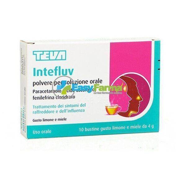 Intefluv*orale Polv 10 Bust Limone e Miele | Acquista Online su Farmaclick