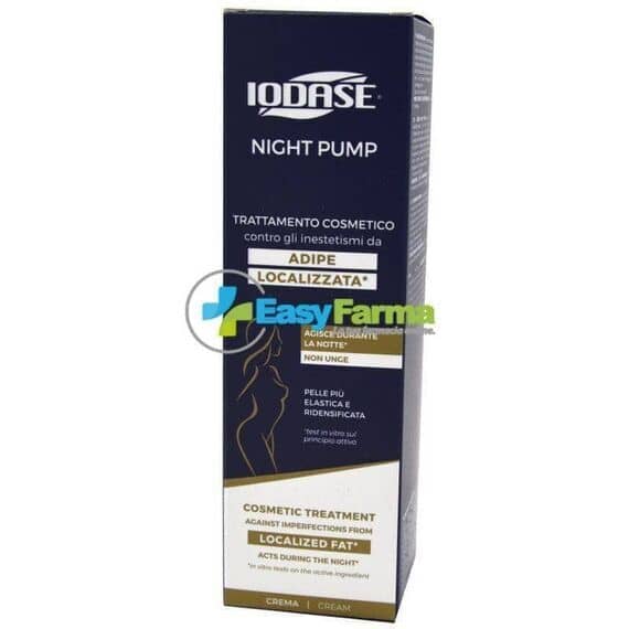 Iodase Night Pump Trattamento Cosmetico Contro gli Inestetismi da Adipe Localizzata Crema Notte 200 Ml | Acquista Online su Farmaclick