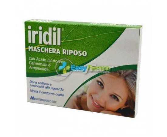 Iridil Maschera Riposo Contorno Occhi 4 Maschere Da 7 Ml