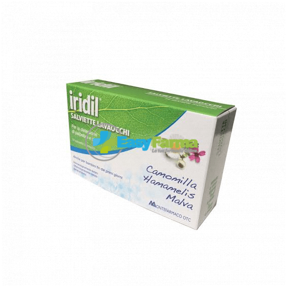 Iridil Lavaocchi 14 Salviette Monouso | Acquista Online su Farmaclick