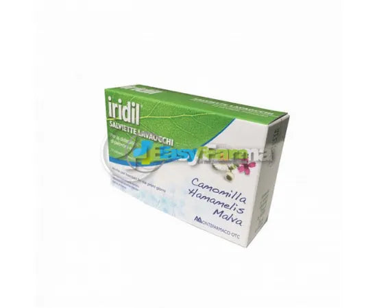 Iridil Salviette Lavaocchi 14 Einwegtücher
