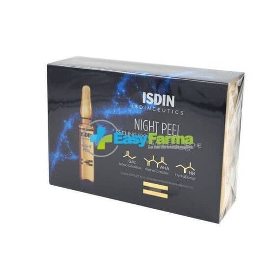 Isdin Isdinceutics Night Peel Peeling Esfoliante da Notte 30 Fiale da 2 Ml | Acquista Online su Farmaclick