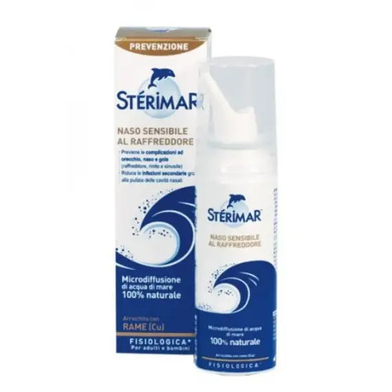 Sterimar Spray Nasale 100ml Naso Sensibile Prevenzione Raffreddore | Acquista Online su Farmaclick