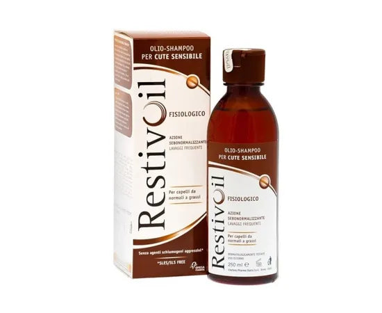 Restivoil Olio Shampoo Fisiologico Per Lavaggi Frequenti 250 Ml