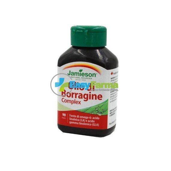 Jamieson Olio di Borragine Complex Integratore Alimentare 90 Perle | Acquista Online su Farmaclick